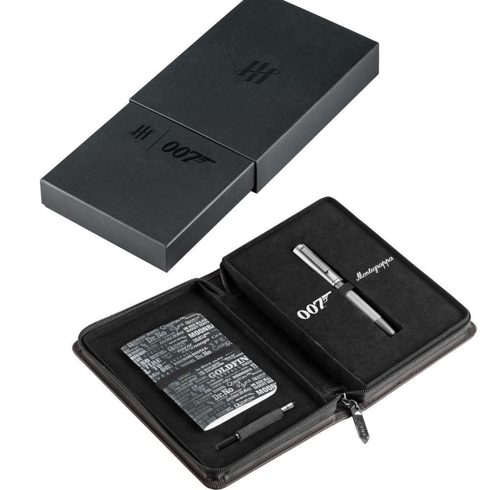 Montegrappa - Stilografica 007 - silver edition