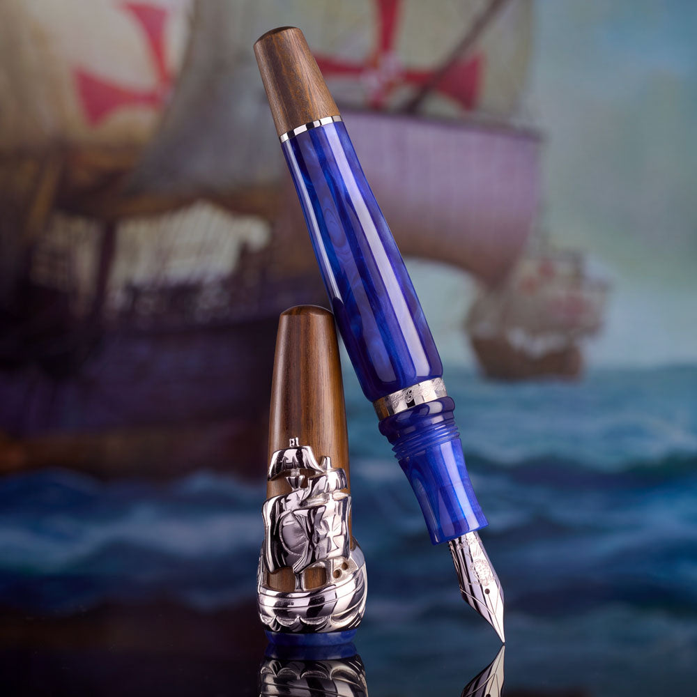 Nino Marino Signature - Stilografica Columbus Silver